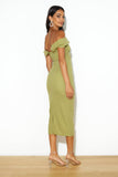 Bring The Style Midi Dress Olive