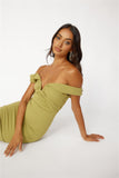 Bring The Style Midi Dress Olive