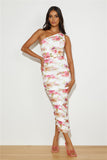 Bloom Now Maxi Dress White