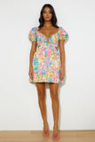 Candy At The Carnival Mini Dress Multi