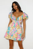 Candy At The Carnival Mini Dress Multi