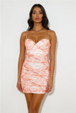 Adore The Style Mini Dress Orange