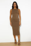 All Day Everyday Maxi Dress Brown