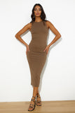 All Day Everyday Maxi Dress Brown