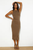 All Day Everyday Maxi Dress Brown