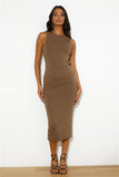 All Day Everyday Maxi Dress Brown