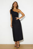 Be Your Date Midi Dress Black