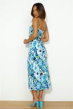 By The Garden Maxi Dress Blue