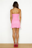 Brunch Party Mini Dress Pink