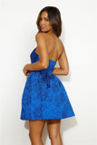 Winning All Mini Dress Royal Blue