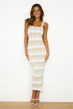 Beach Club Location Maxi Dress Beige