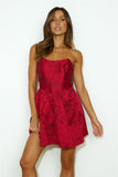 Winning All Mini Dress Red