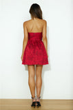 Winning All Mini Dress Red