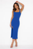 All The Events Midi Dress Blue