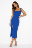 All The Events Midi Dress Blue