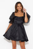 Be A Princess Mini Dress Black