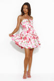 Within The Blossom Mini Dress Pink