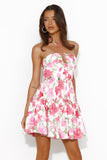 Within The Blossom Mini Dress Pink