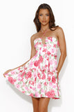 Within The Blossom Mini Dress Pink