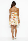 Within The Blossom Mini Dress Orange