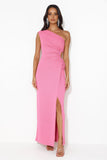 Beach Club Approved Maxi Dress Hot Pink