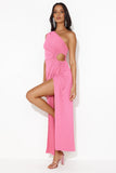 Beach Club Approved Maxi Dress Hot Pink