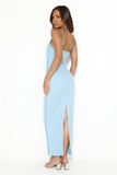 Beaming Smile Maxi Dress Blue