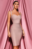 Margo Corset Midi Bandage Dress - Bellabarnett