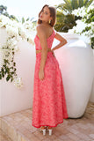 Cali Valley Maxi Skirt Pink