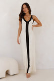 Same Days Ribbed Maxi Dress Cream