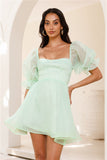 Be A Princess Mini Dress Mint