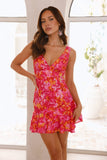 Vibrant Coast Mini Dress Pink