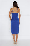 My Rose Midi Dress Blue