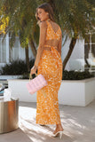 Winnie Sweet Maxi Dress Orange