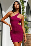 Viral Babe Dress Purple Shimmer