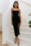 Real Satisfaction Midi Dress Black