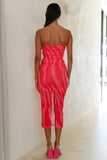 Can Feel You Maxi Dress Red