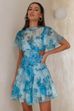 Whimsical Living Dress Blue