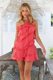 Want To Party Mini Dress Watermelon