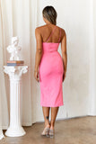 Welcome New Midi Dress Pink