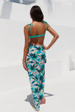 HELLO MOLLY Rockpool Swim Top Turquoise