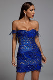 Avery Dress - Blue - Bellabarnett