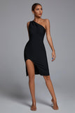 Barbara One Shoulder Cocktail Dress - Bellabarnett