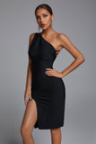 Barbara One Shoulder Cocktail Dress - Bellabarnett