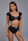 Valia Love Swimsuit - Black - Bellabarnett