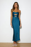 Your Warmth Maxi Dress Teal