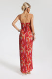 Dawn Strapless Mesh Maxi Dress