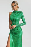 Doreen Sequin Slit Dress