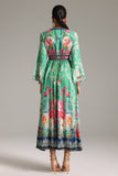 Elana Floral Printed Maxi Dress