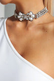 Eleanor Pearl Diamond Chocker